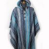 Handmade Himalayan Gheri Cotton poncho Normal Quality - Mexican Colourful Boho Festival Hippie Baja Outdoor Clothing