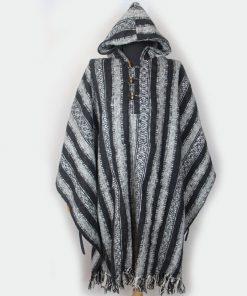 Handmade Himalayan Gheri Cotton poncho Great Quality
