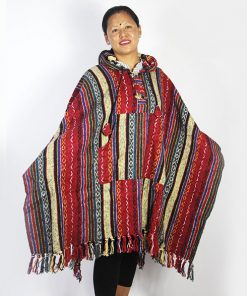 Gheri Poncho Made in Nepal