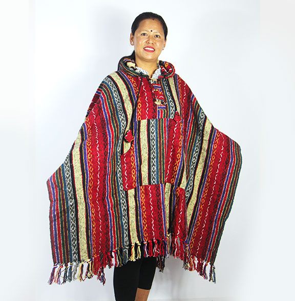 Gheri Poncho Made in Nepal Gheri Poncho Made in Nepal