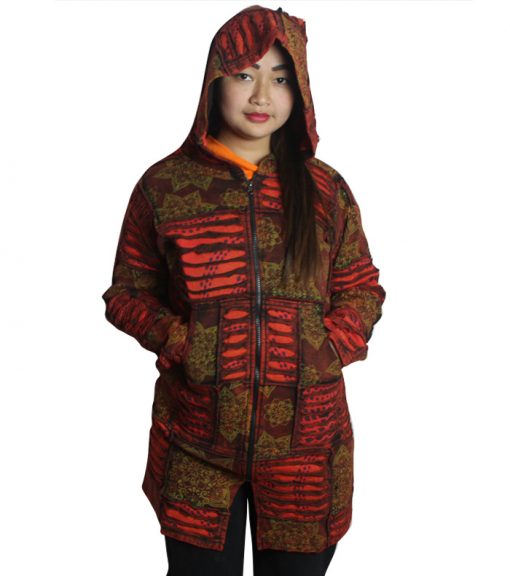 Hippie Woman Long Jacket