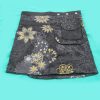 Hippie Cotton Printed Wrap Skirt