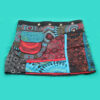 Hippie Cotton Printed Wrap Skirt