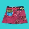 Hippie Cotton Printed Wrap Skirt