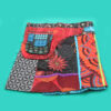 Hippie Cotton Printed Wrap Skirt