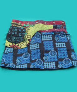 Hippie Cotton Printed Wrap Skirt
