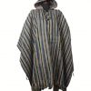Handmade Himalayan Gheri Cotton poncho Great Quality - Mexican Colourful Boho Festival Hippie Baja Outdoor Clothing