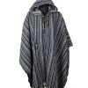 Handmade Himalayan Gheri Cotton poncho Great Quality - Mexican Colourful Boho Festival Hippie Baja Outdoor Clothing
