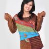 Brown Tone Full Sleeve Summer T-shirt
