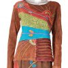 Hard Cotton Hand Embroidered long T-shirt