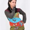 Full Sleeve Boho Embroidered Cotton T-Shirt