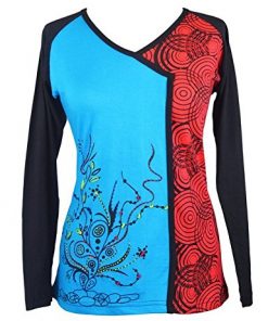 Boho Embroidered Soft Cotton Ladies T-shirt