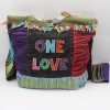 Boho Hippie Cutwork Fine Cotton Shoulder Bag