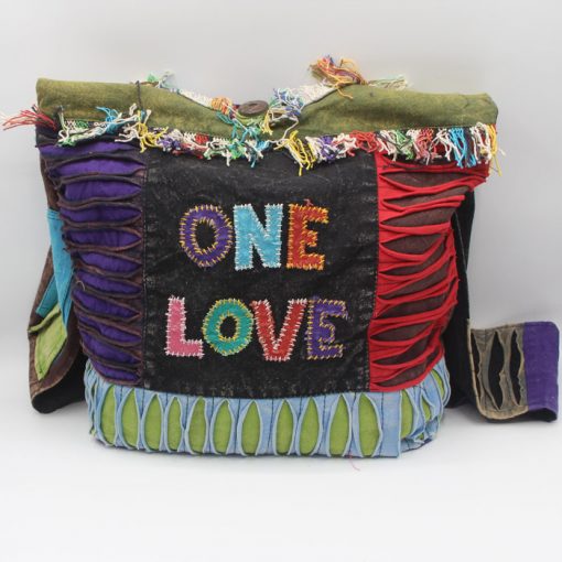 Boho Hippie Cutwork Fine Cotton Shoulder Bag