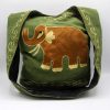 Artisanal Elephant Printed Outdoor Shoulder Bag