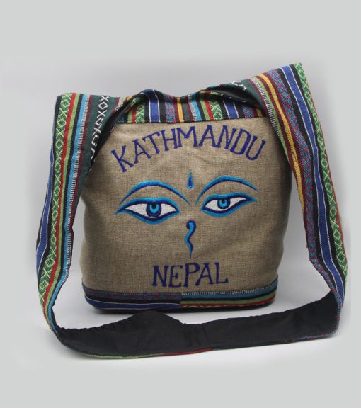 Himalayan Gheri Buddha Eye Printed Jacket