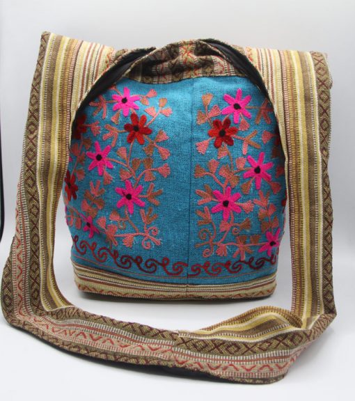 Mini Flower Embroidered Stylish Shoulder Bag