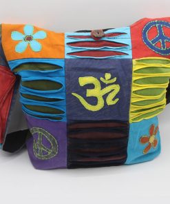 Sustainable Hippie Razor Cut Shoulder Bag