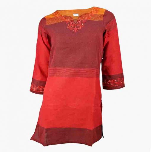 Hippie Cotton Kurta For Woman