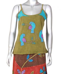 Soft Cotton Made Hippie Ladies Top