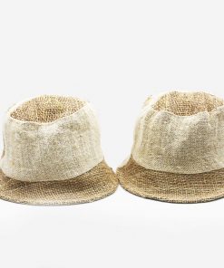 Natural Colour 100% Hemp Hat – Handmade in Nepal