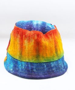 Tie-Dye Bucket Hemp Hat – Handmade in Nepal