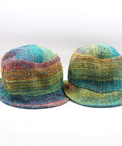 Tie-Dye 100% Hemp Summer Hat – Handmade in Nep