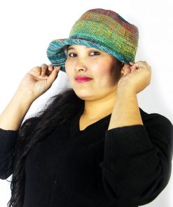 Tie-Dye 100% Hemp Summer Hat – Handmade in Nep