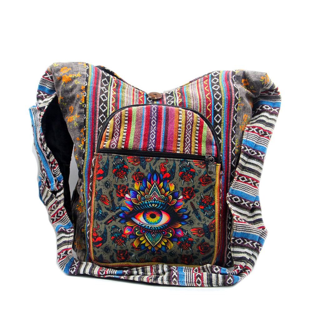 Vintage-Style Hippie Shoulder Bag – New Design Handmade Boho Sling Vintage-Style Hippie Shoulder Bag – New Design Handmade Boho Sling