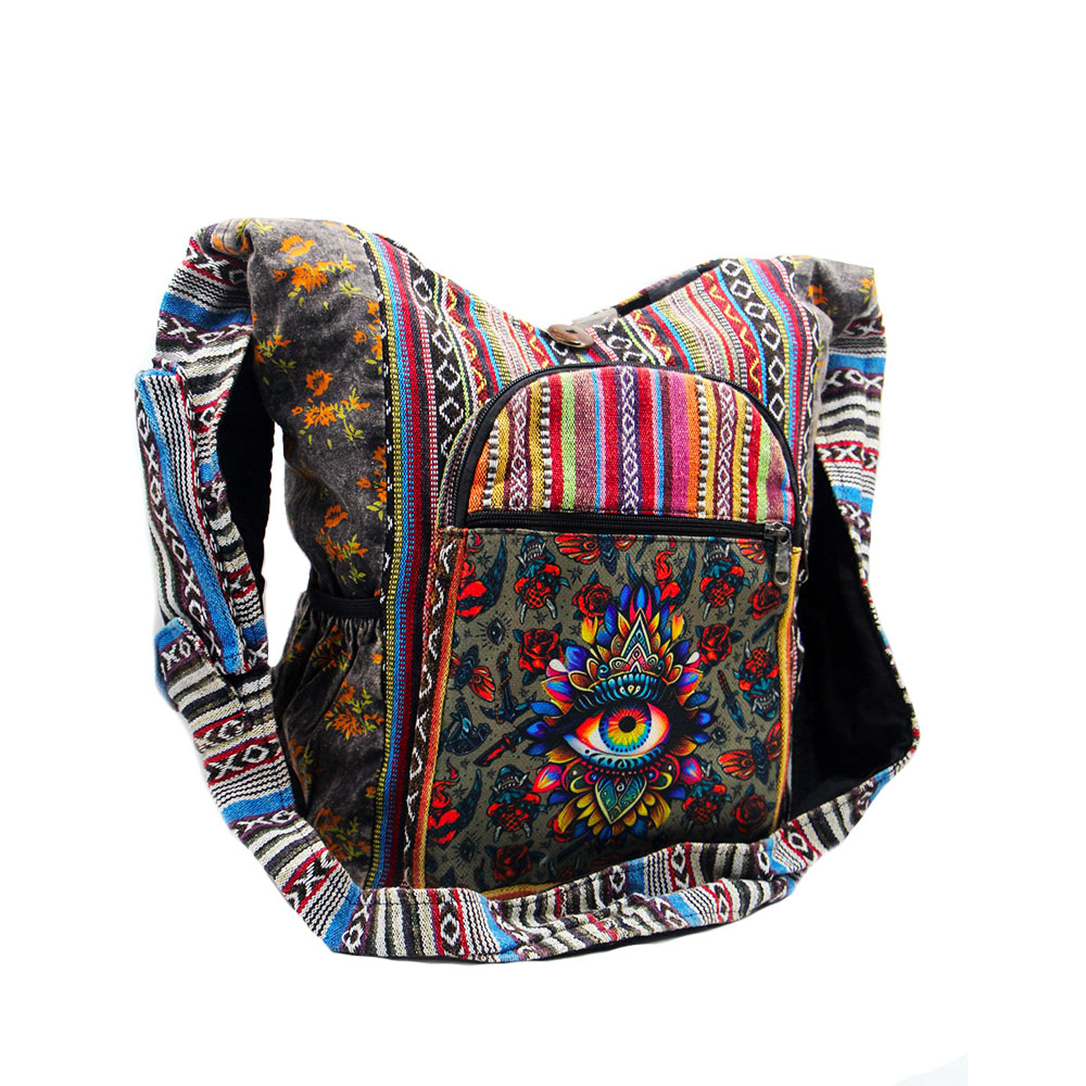 Vintage-Style Hippie Shoulder Bag – New Design Handmade Boho Sling Vintage-Style Hippie Shoulder Bag – New Design Handmade Boho Sling