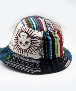 Patchwork Bucket Hat – Handmade in Nepal