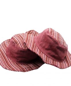 Unisex Boho Hemp Hat – Handmade Hippie Festival Cap