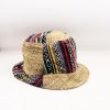 Hippie Gheri Patchwork Hemp Summer Hat