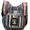 Mushroom Embroidered Hippie Bag – Colorful Boho Shoulder Crossbody | Wholesale