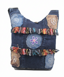 Artisan Handmade Boho Hippie Crossbody Bag – Razor Cut Patchwork Gheri Travel & Festival | Wholesale