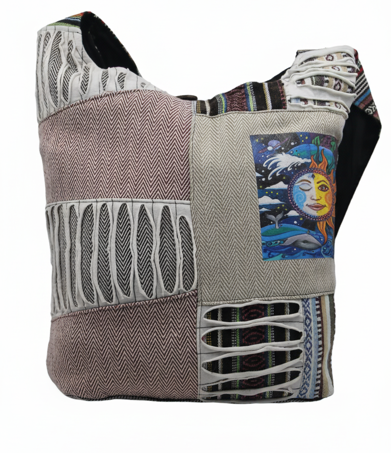 Wholesale Handmade Razor Cut Patchwork Gheri Bag – Hippie Boho Shoulder Tote Wholesale Handmade Razor Cut Patchwork Gheri Bag – Hippie Boho Shoulder Tote