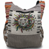 Gypsy Soul Handmade Crossbody Bag – Razor Cut sun moon print Boho Travel Bag | Wholesale