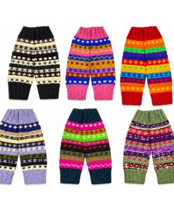 Hand Knit Wool Leg Warmer - Free Shipping