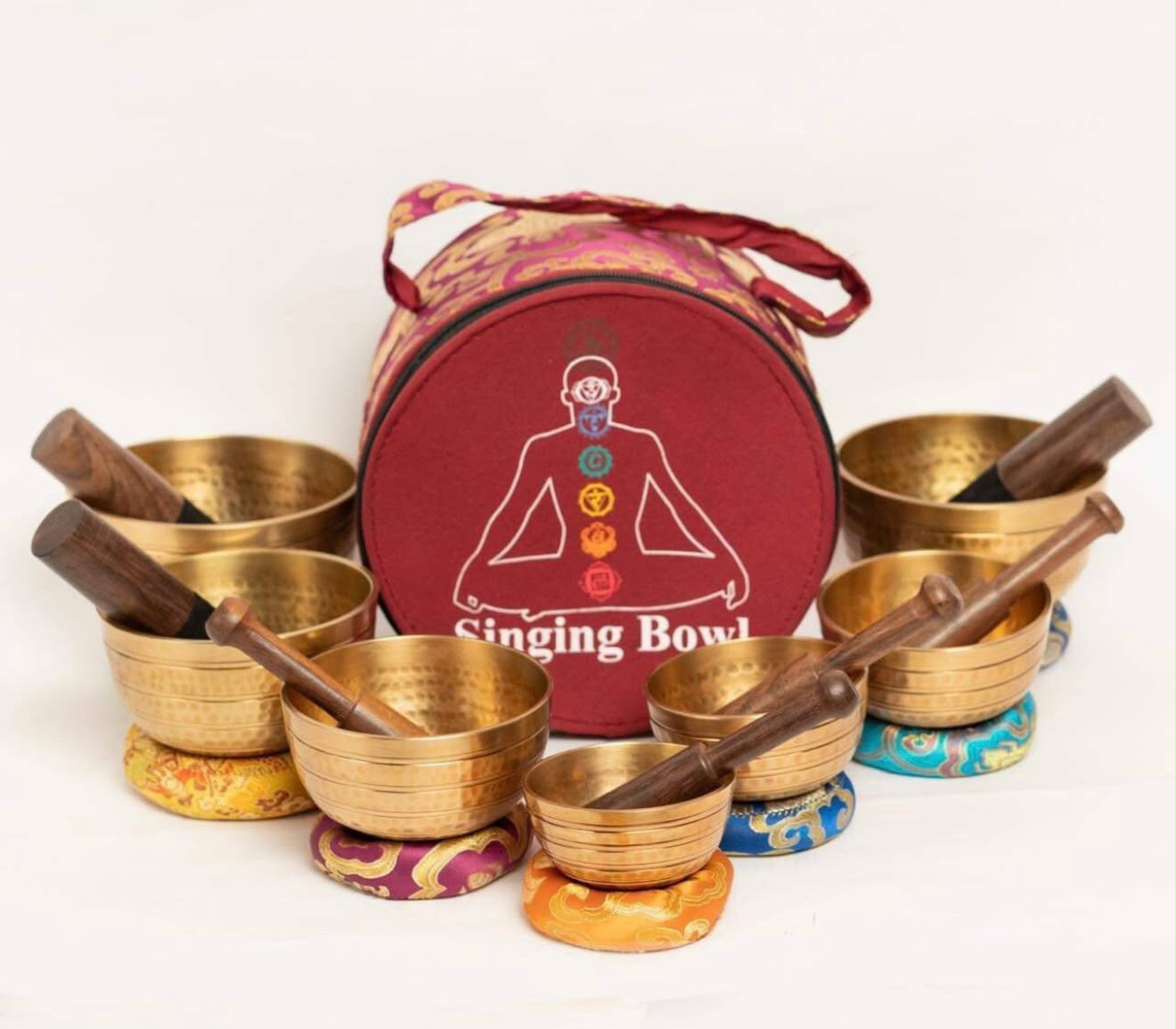 Tibetan Singing Bowl Set of 7 – Free Shipping Tibetan Singing Bowl Set of 7 – Free Shipping