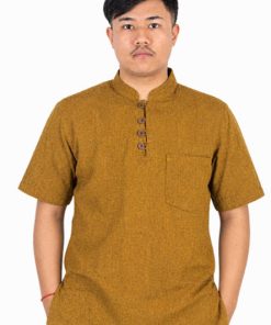 Hippie Plain Cotton Shirt